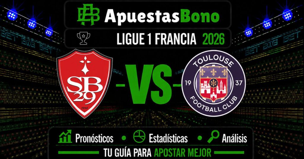 Predicción y análisis Brest vs Toulouse - Ligue 1 29 de agosto de 2026
