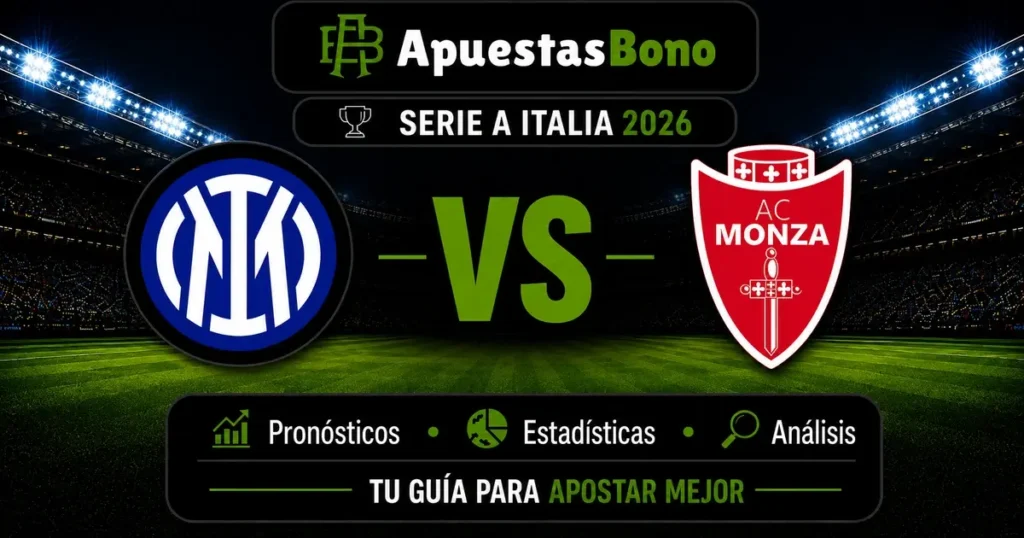 Predicción y análisis Inter contra Monza - Serie A, 22 de agosto de 2026