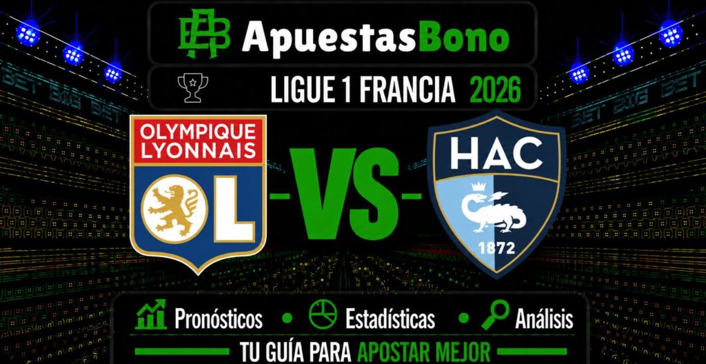Predicción y análisis Lyon vs Le Havre - Ligue 1 29 de agosto de 2026