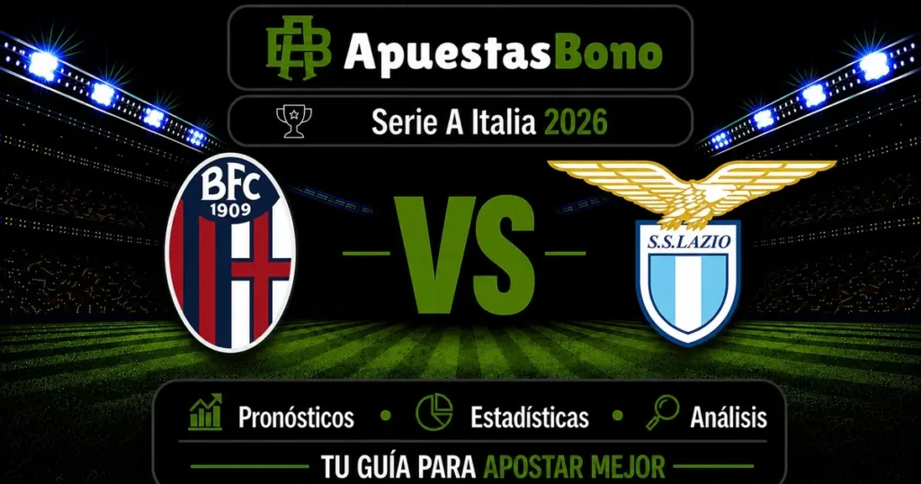 Predicción y análisis de Bolonia contra Lazio - Serie A, 24 de agosto de 2026