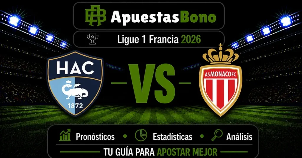 Predicción y análisis de Le Havre vs Mónaco - Ligue 1 23082026
