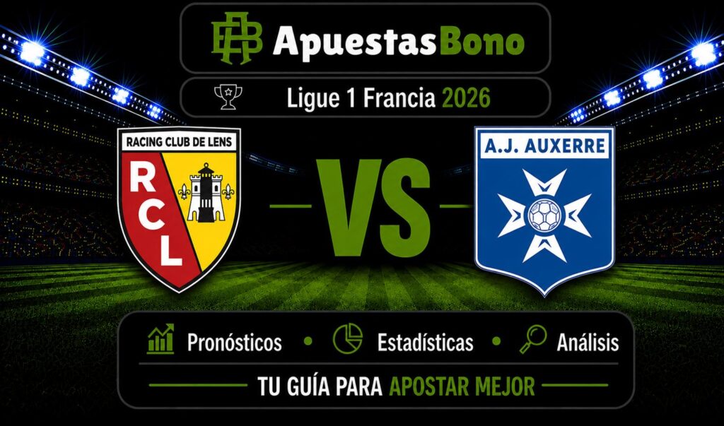 Predicción y análisis de Lens vs Auxerre - Ligue 1 22 de agosto de 2026
