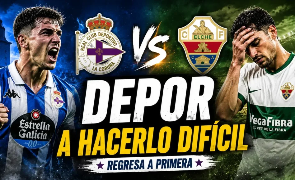 Pronóstico Deportivo La Coruña vs Elche – Deportivo La Coruña 0.0 @1.65