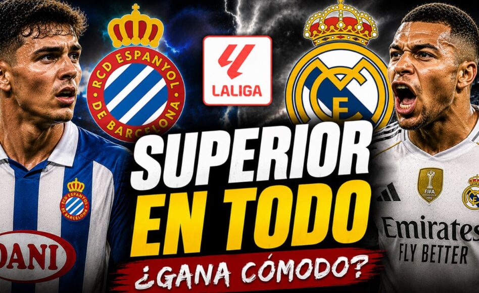 Pronóstico Espanyol vs Real Madrid – Real Madrid Hándicap asiático -1.0 @1.76