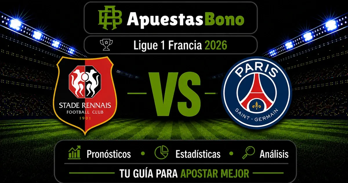 Predicción Rennes contra PSG por la Ligue 1 2026