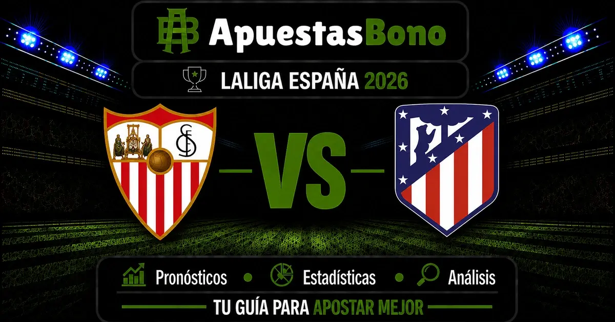 Predicción Sevilla contra Atlético de Madrid por LaLiga 2026