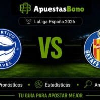 ApuestasBono Alavés vs Getafe