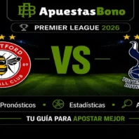Apuestas Bono Brentford vs Tottenham