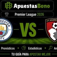 ApuestasBonop Manchester City vs Bournemouth