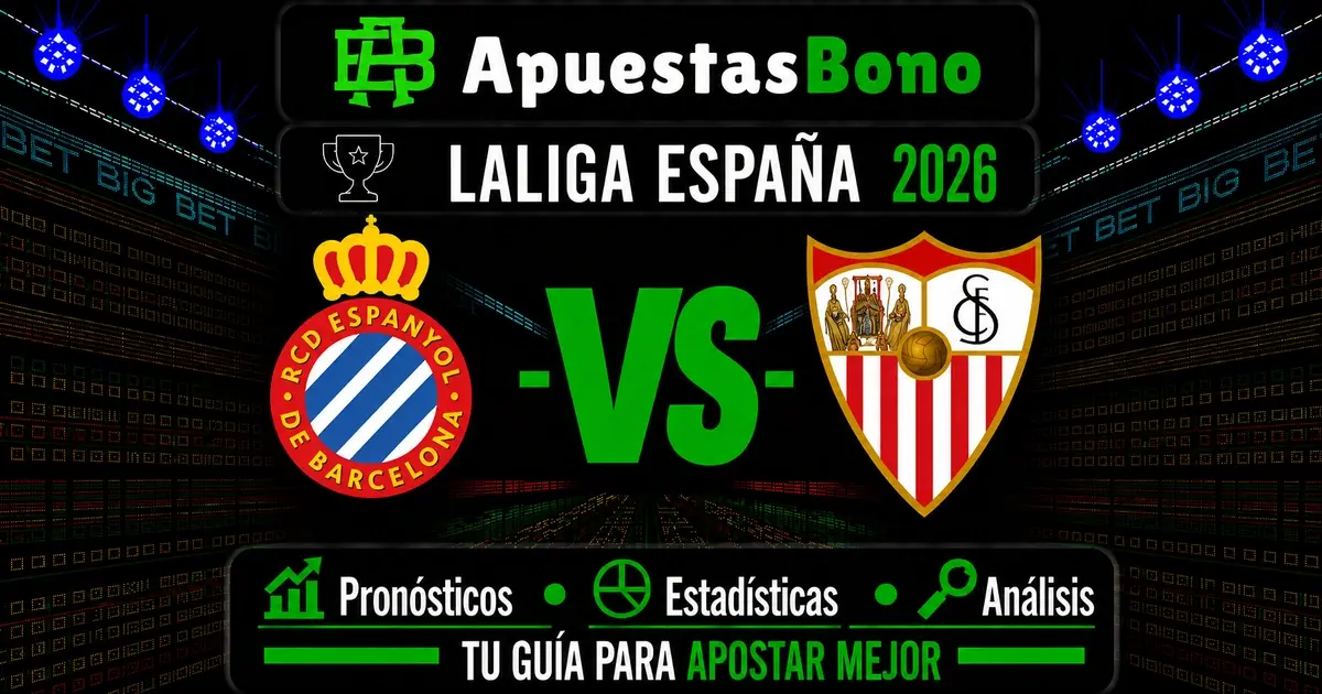 Predicción Espanyol contra Sevilla por LaLiga 2026.