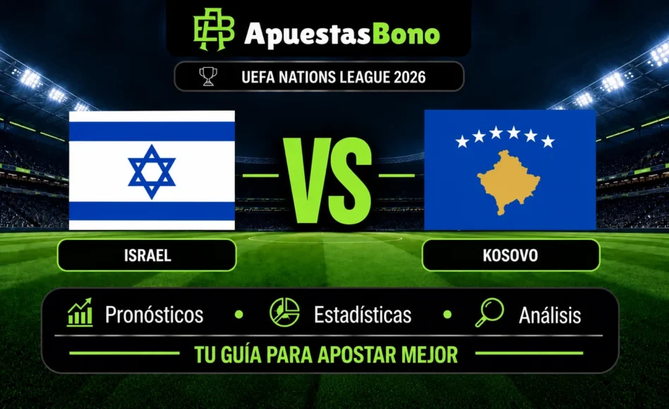 Predicción y análisis de Israel contra Kosovo -UEFA Nations League 2026- 1 de Octubre (20:45 horas)