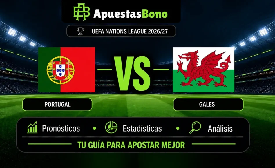 Predicción y análisis de Portugal contra Gales –UEFA Nations League– 24 de Septiembre de 2026 (20:45 CET)