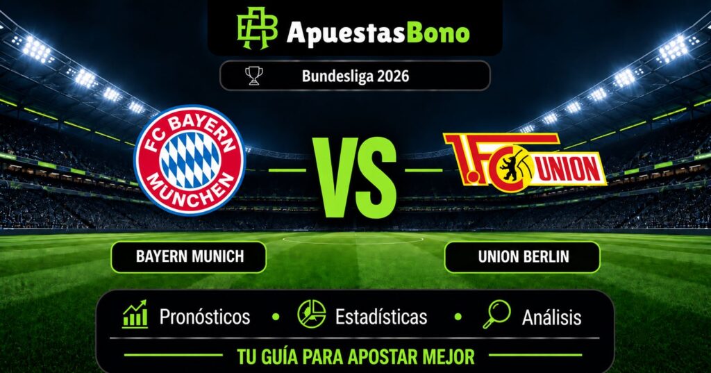 Predicción y análisis Bayern Munich contra Union Berlin - Bundesliga, 18 de septiembre de 2026