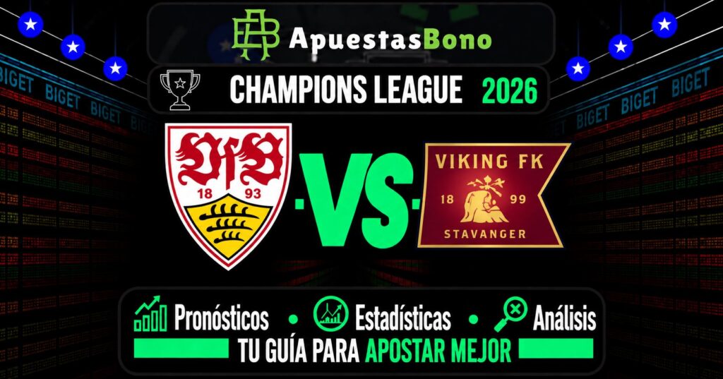 Predicción y análisis - Stuttgart contra Viking - Champions League, 9 de septiembre de 2026