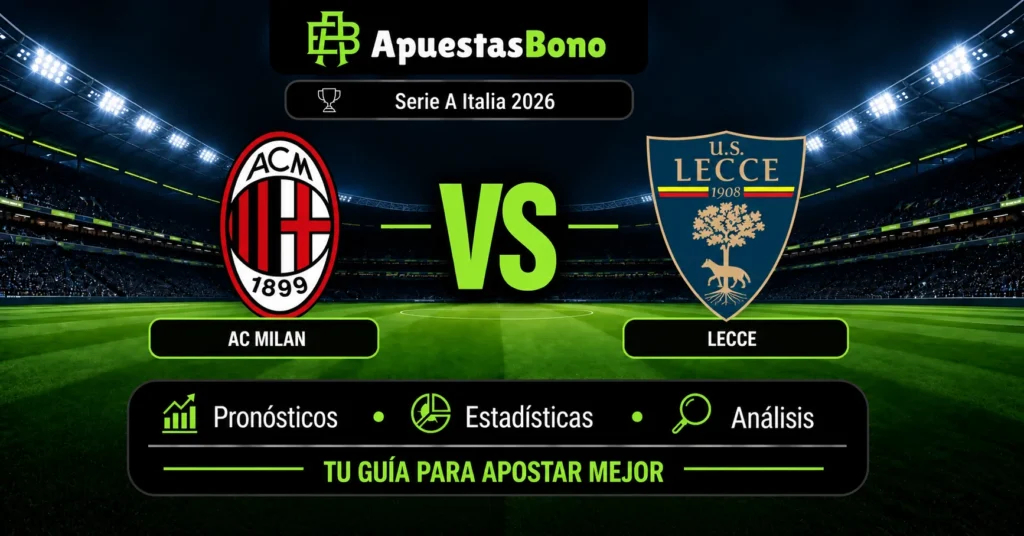 Predicción y análisis de AC Milan vs Lecce – Serie A, 20 de septiembre de 2026