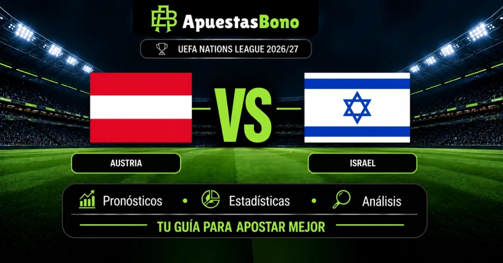 Predicción y análisis de Austria vs Israel – UEFA Nations League B, 24 de septiembre de 2026