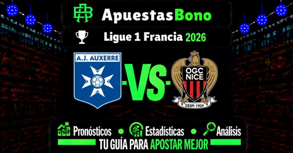 Predicción y análisis de Auxerre vs Nice – Ligue 1, 12 de septiembre de 2026