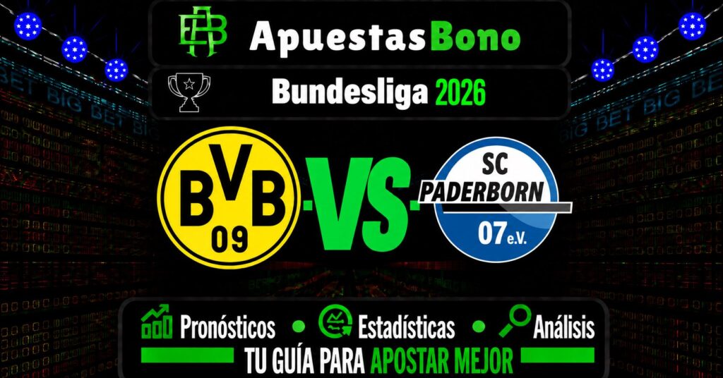 Predicción y análisis de Borussia Dortmund vs Paderborn – Bundesliga, 12 de septiembre de 2026