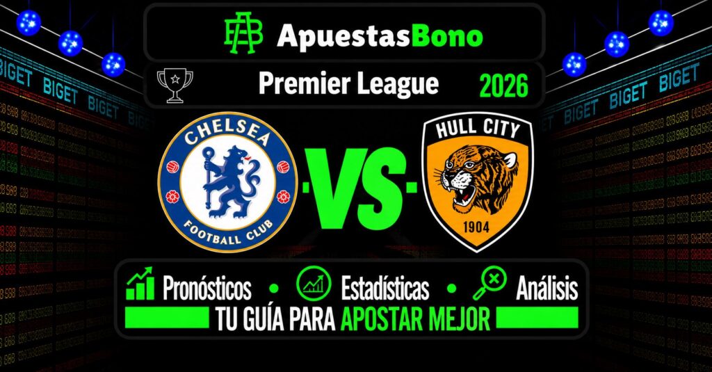 Predicción y análisis de Chelsea vs Hull – Premier League, 12 de septiembre de 2026