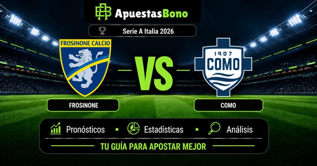 Predicción y análisis de Frosinone vs Como – Serie A, 20 de septiembre de 2026