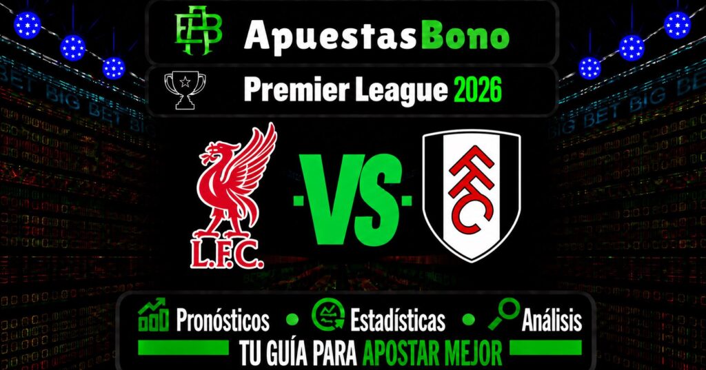 Predicción y análisis de Liverpool vs Fulham – Premier League, 12 de septiembre de 2026