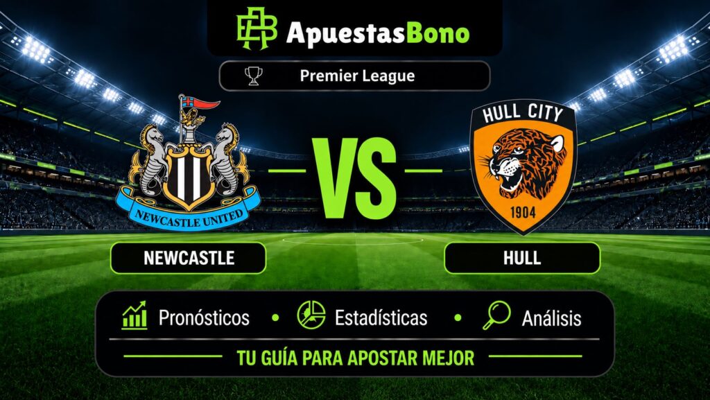 Predicción y análisis de Newcastle vs Hull – Premier League, 19 de septiembre de 2026