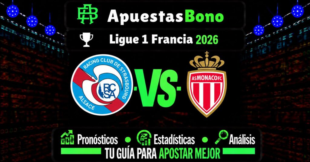 Predicción y análisis de Strasbourg vs Mónaco – Ligue 1, 12 de septiembre de 2026