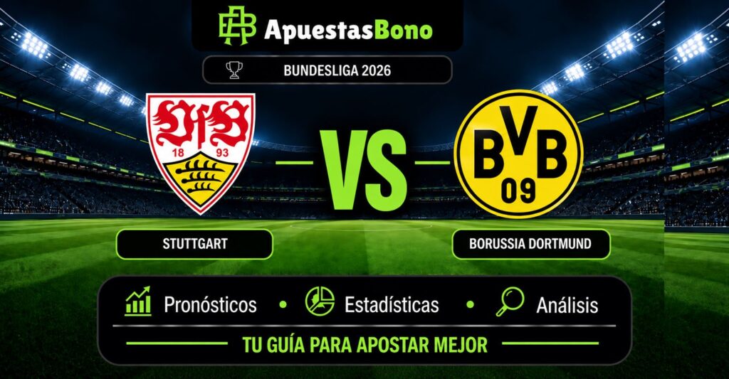 Predicción y análisis de Stuttgart vs Borussia Dortmund – Bundesliga, 19 de septiembre de 2026