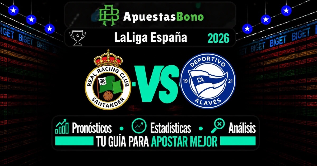 Predicción Racing de Santander contra Alavés por LaLiga 2026.