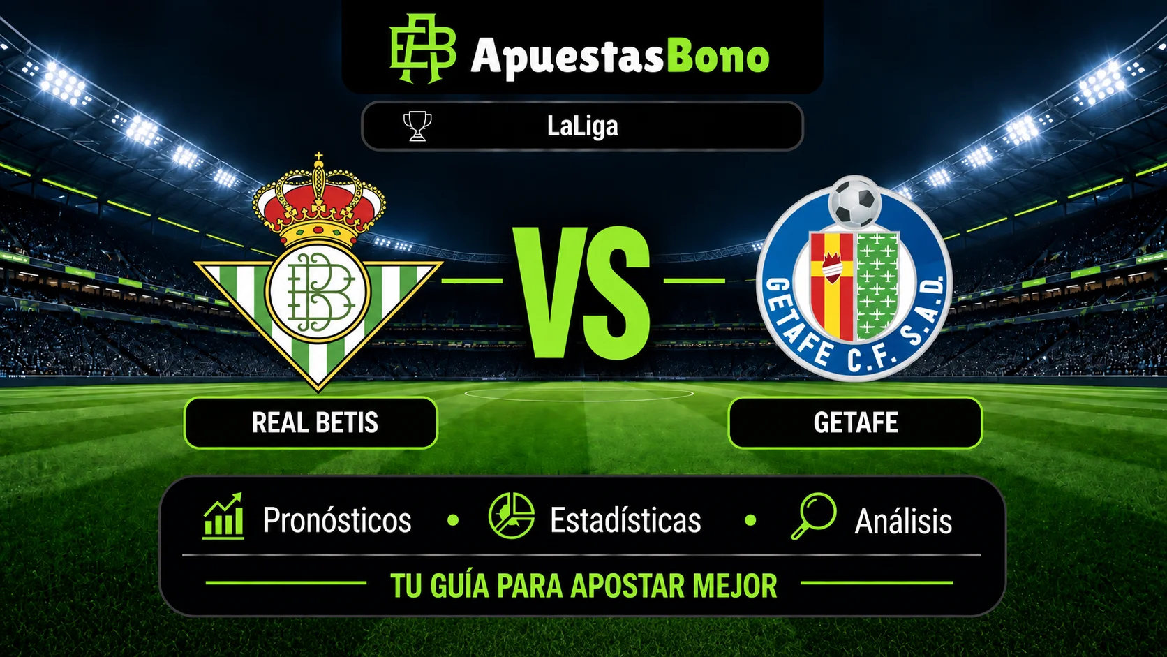 Predicción Real Betis contra Getafe por LaLiga 2026.