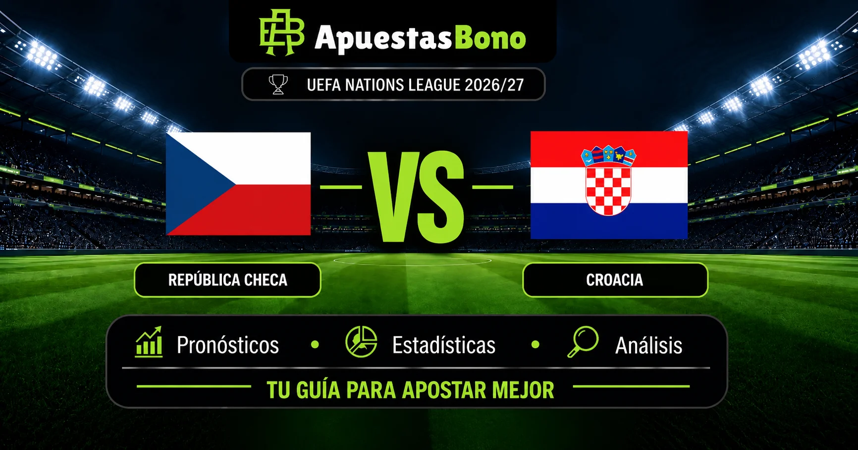 Predicción República Checa contra Croacia por la UEFA Nations League 2026