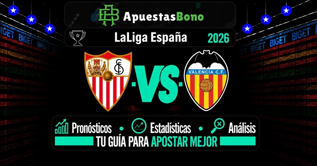 Predicción Sevilla contra Valencia por LaLiga 2026.