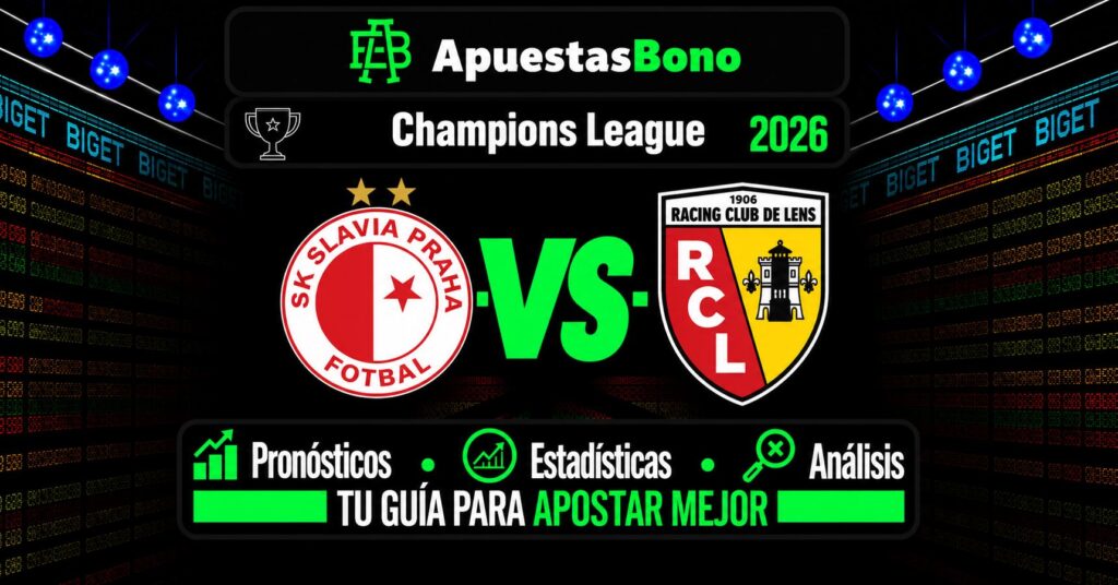 Slavia de Praga - Predicción y análisis - Lens - Liga de Campeones - 10-09-2026