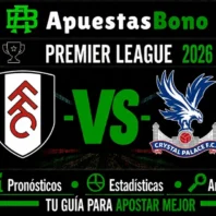 ApuestasBono Predicción Fulham vs Crystal Palace