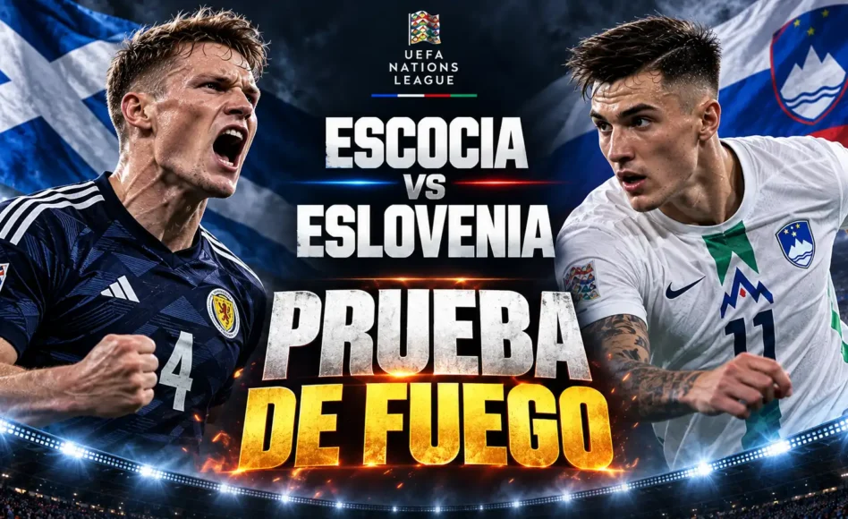 Pronóstico Escocia vs Eslovenia – Escocia gana @1.87