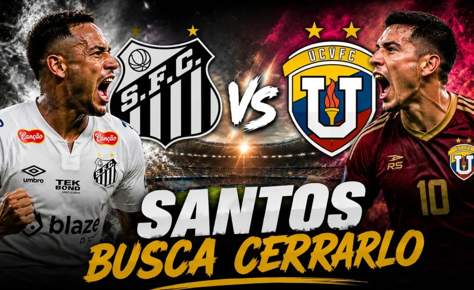 Pronóstico Santos vs Universidad Central Venezuela: Santos Gana y Más de 2.5 Goles @1.78
