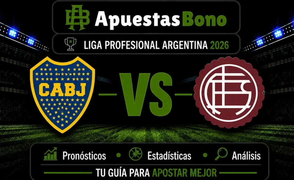 Predicción y análisis de Boca Juniors contra Lanús –Liga Profesional Clausura 2026– 28 de Agosto (21:30 hora local)
