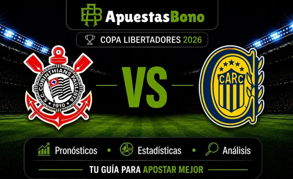 Corinthians contra Rosario Central -Copa Libertadores 2026- 20 de Agosto (21:30 horas)
