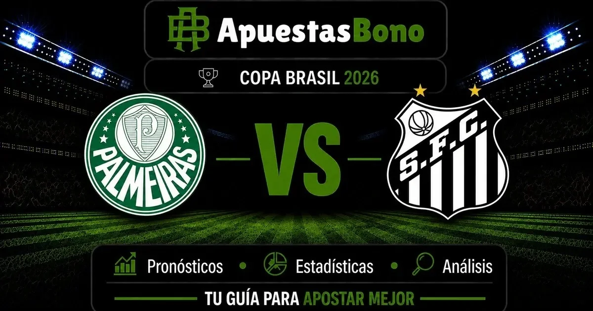 Predicción Palmeiras contra Santos por la Copa Brasil
