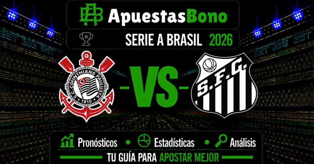 Predicción Corinthians contra Santos –Liga Brasil 2026– 30 de Agosto