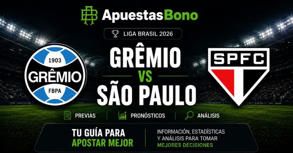 Predicción Grêmio contra São Paulo –Liga Brasil 2026