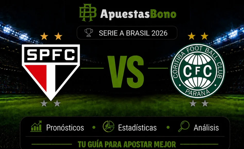Predicción São Paulo contra Coritiba –Liga Brasil 2026– 15 de Agosto (21:00 hora local)
