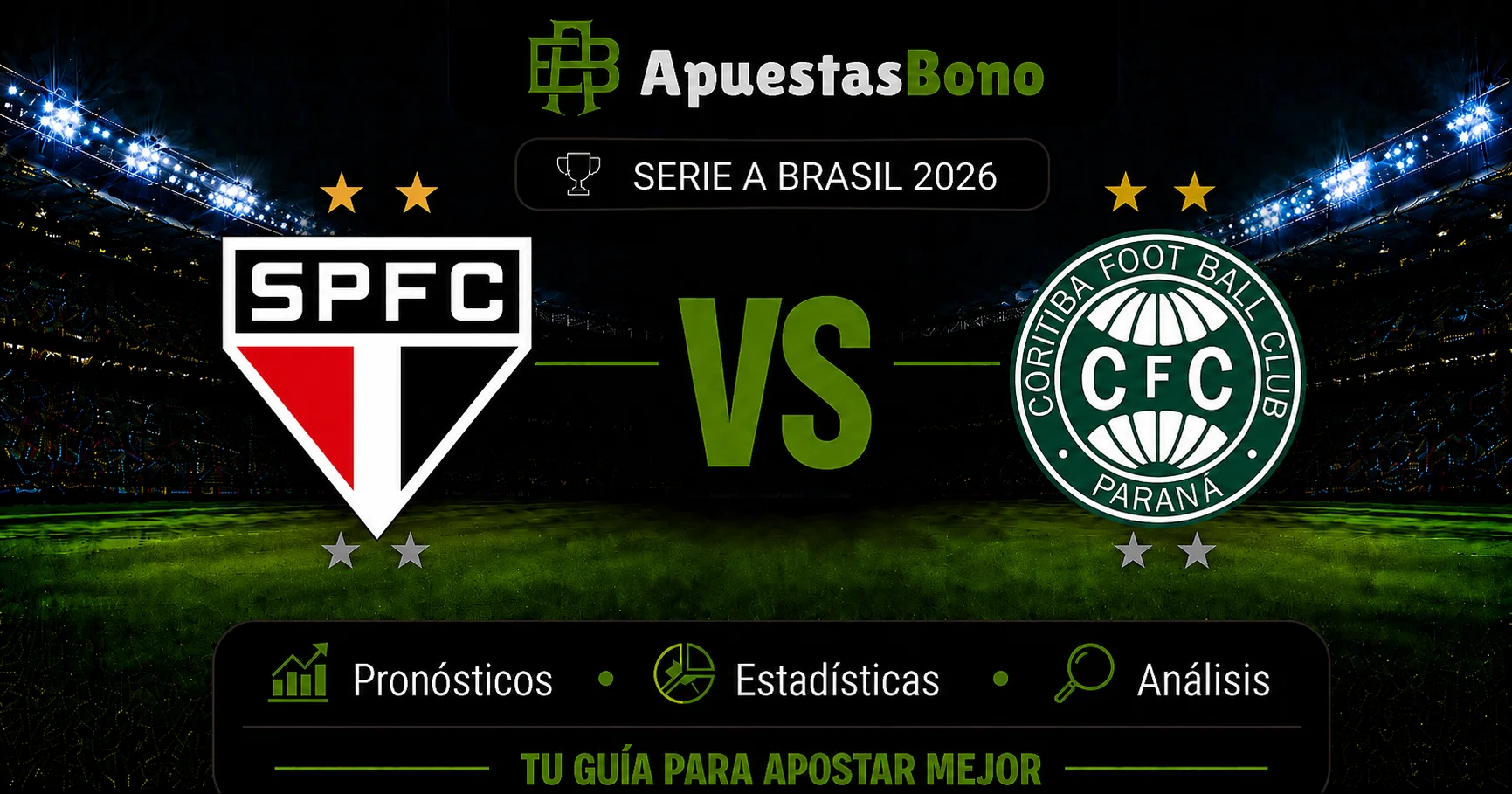 Predicción São Paulo contra Coritiba por la Liga Brasil