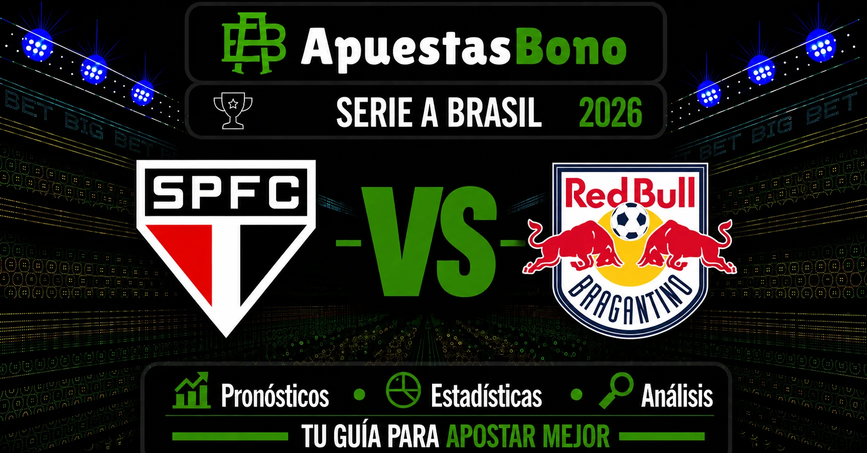 Predicción São Paulo contra Bragantino por la Liga Brasil