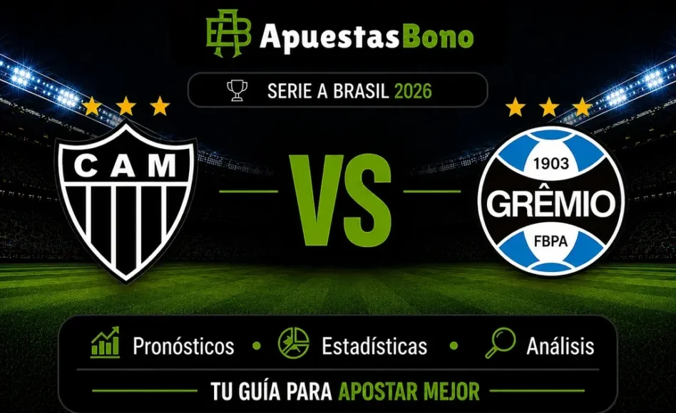 Predicción Atlético Mineiro contra Grêmio –Liga Brasil 2026– 16 de Agosto (16:00 hora local)
