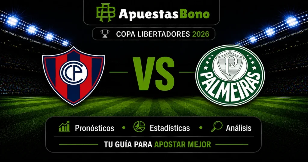 Predicción Cerro Porteño contra Palmeiras por la Copa Libertadores 