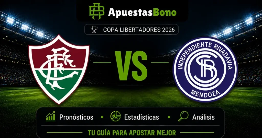 Predicción Fluminense contra Independiente Rivadavia por la Copa Libertadores 2026