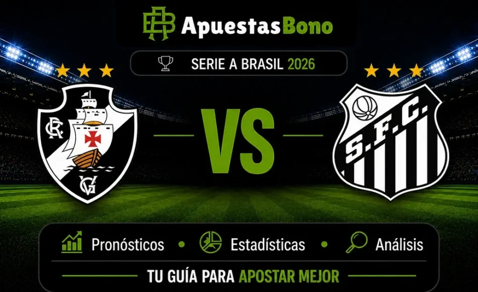 Predicción Vasco da Gama contra Santos –Liga Brasil 2026– 16 de Agosto (16:00 hora local)