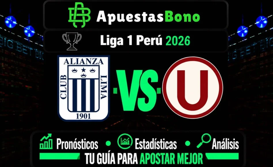 Predicción y análisis de Alianza Lima contra Universitario –Liga 1 Perú– 12 de Septiembre de 2026 (20:00 horas)