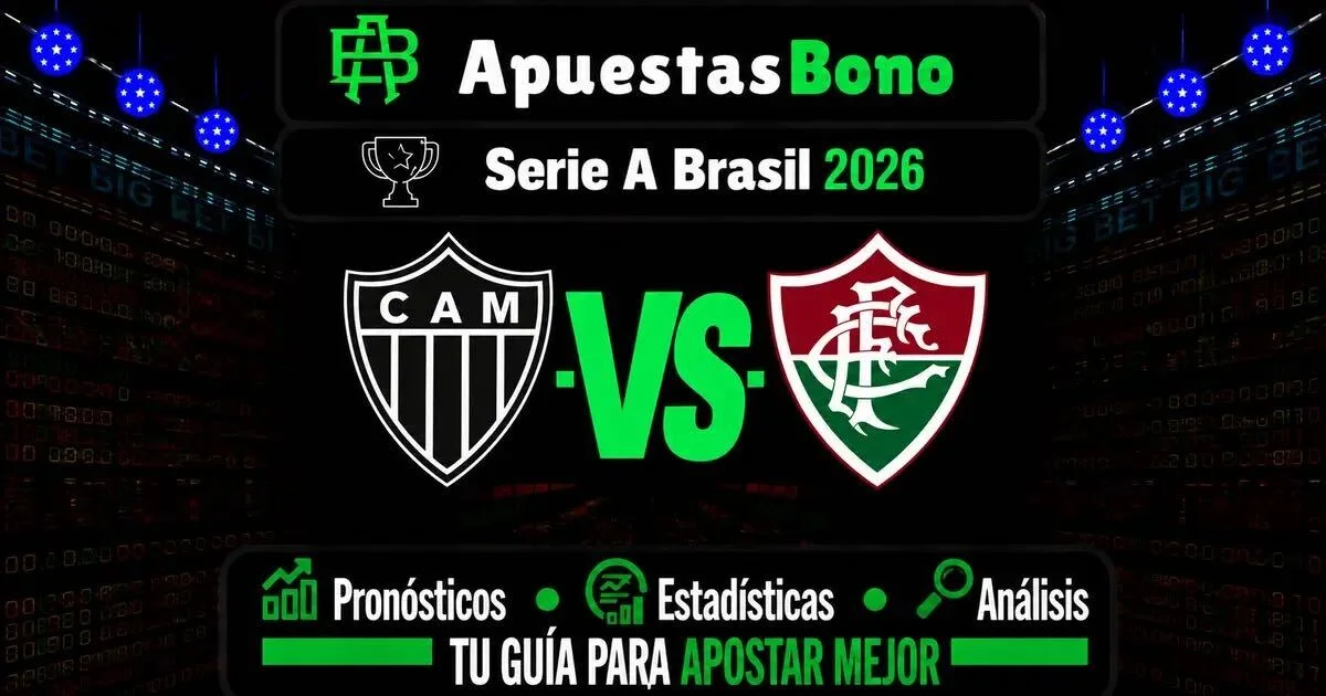 Predicción Atlético Mineiro contra Fluminense por la Liga Brasil